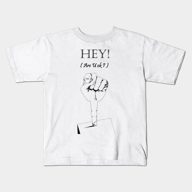 Hey are you ok Kids T-Shirt by FranciscoCapelo